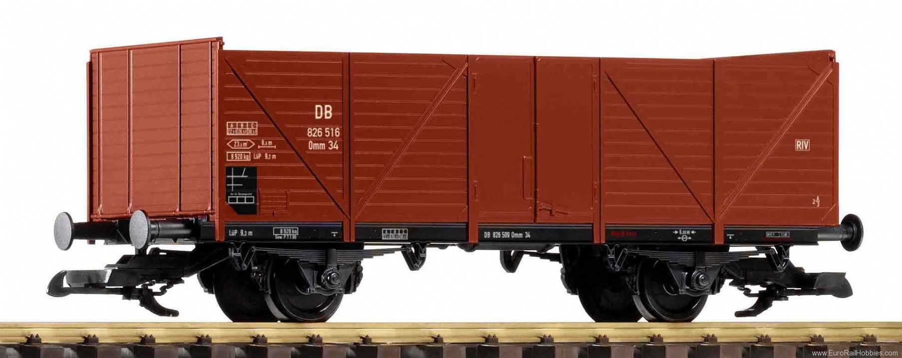 Piko 37973 G Open freight car DB III