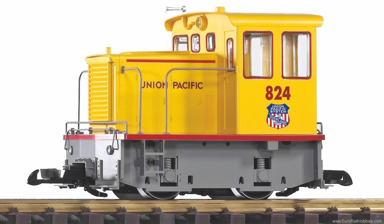 Piko 38515 G Sound-US Diesel Locomotive GE-25Ton UP, RC,