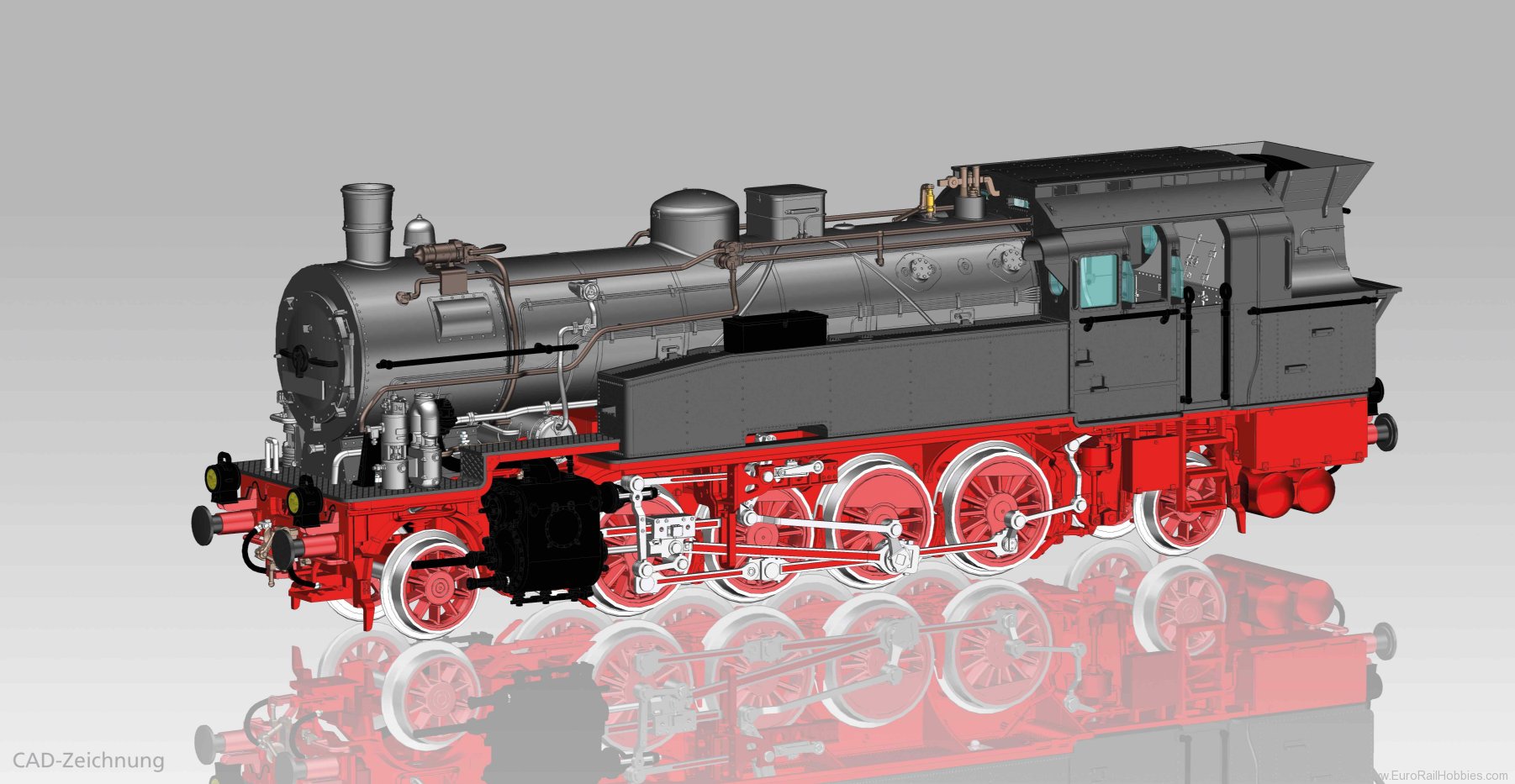 Piko 47132 TT steam locomotive BR 93 DR IV
