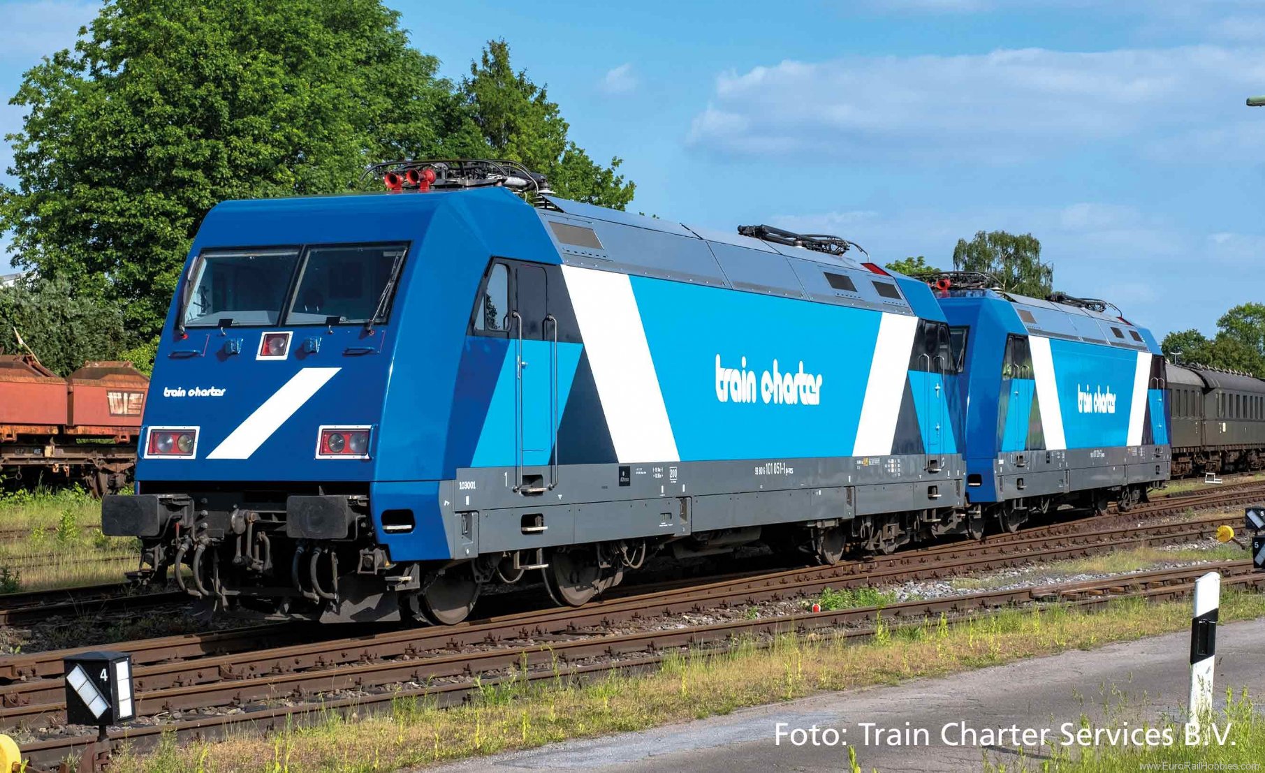 Piko 51958 Sound-E-Lok BR 101 Train Charter VI AC versio