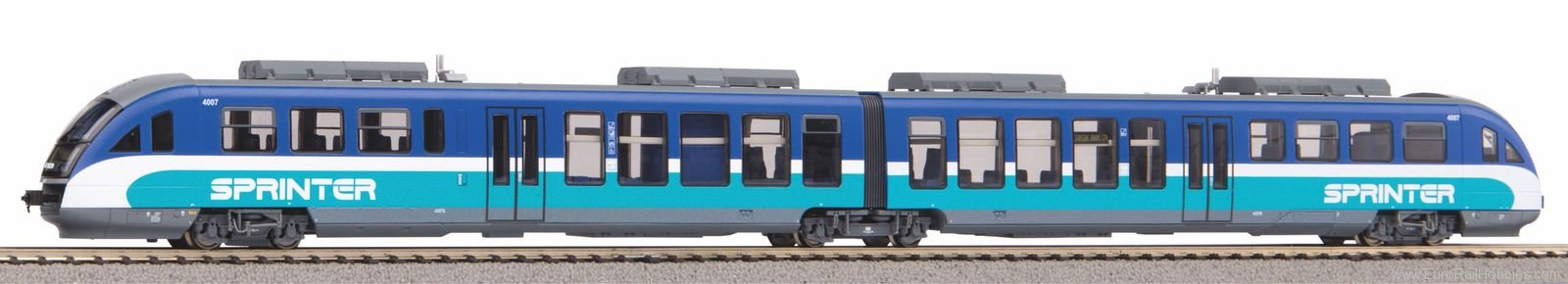 Piko 52297 Diesel Railcar Desiro NCTD Sprinter VI (Markl