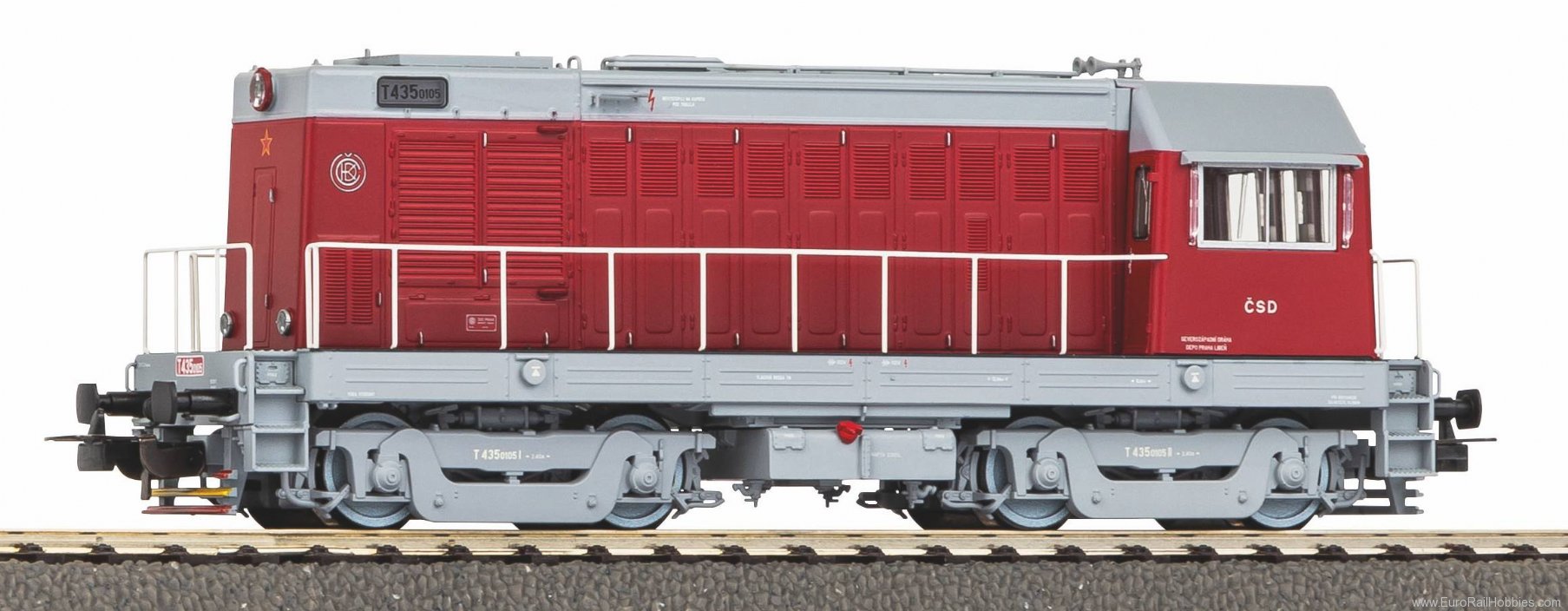 Piko 52928 Diesel Locomotive T435 CSD III (DC Piko Exper