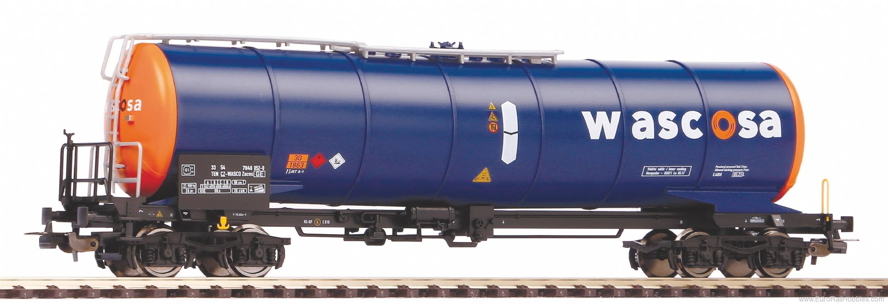 Piko 58962 HO Funnel Flow Tank Car Wascosa Era VI