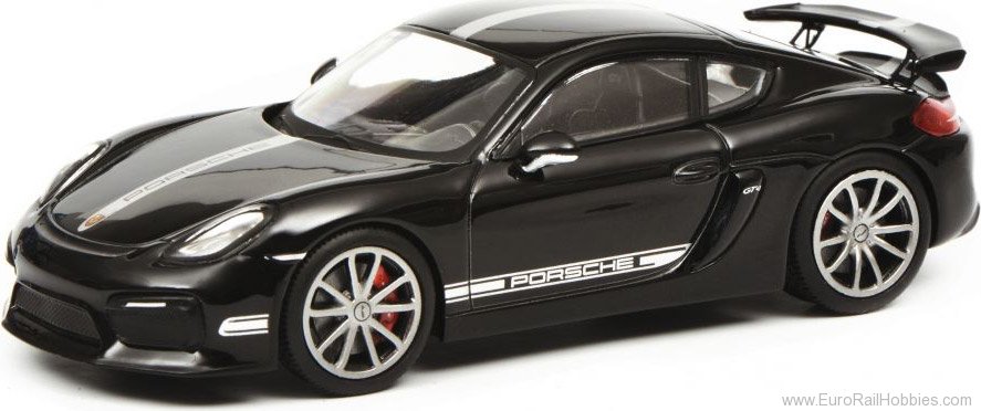 Schuco 450758900 Porsche Cayman GT4, black, (1:43)