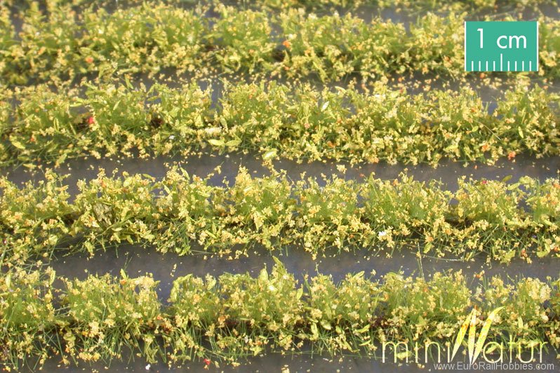 Silhouette Silflor MiniNatur 767-22 MiniNatur Grass Strips - Yellow Flower field,