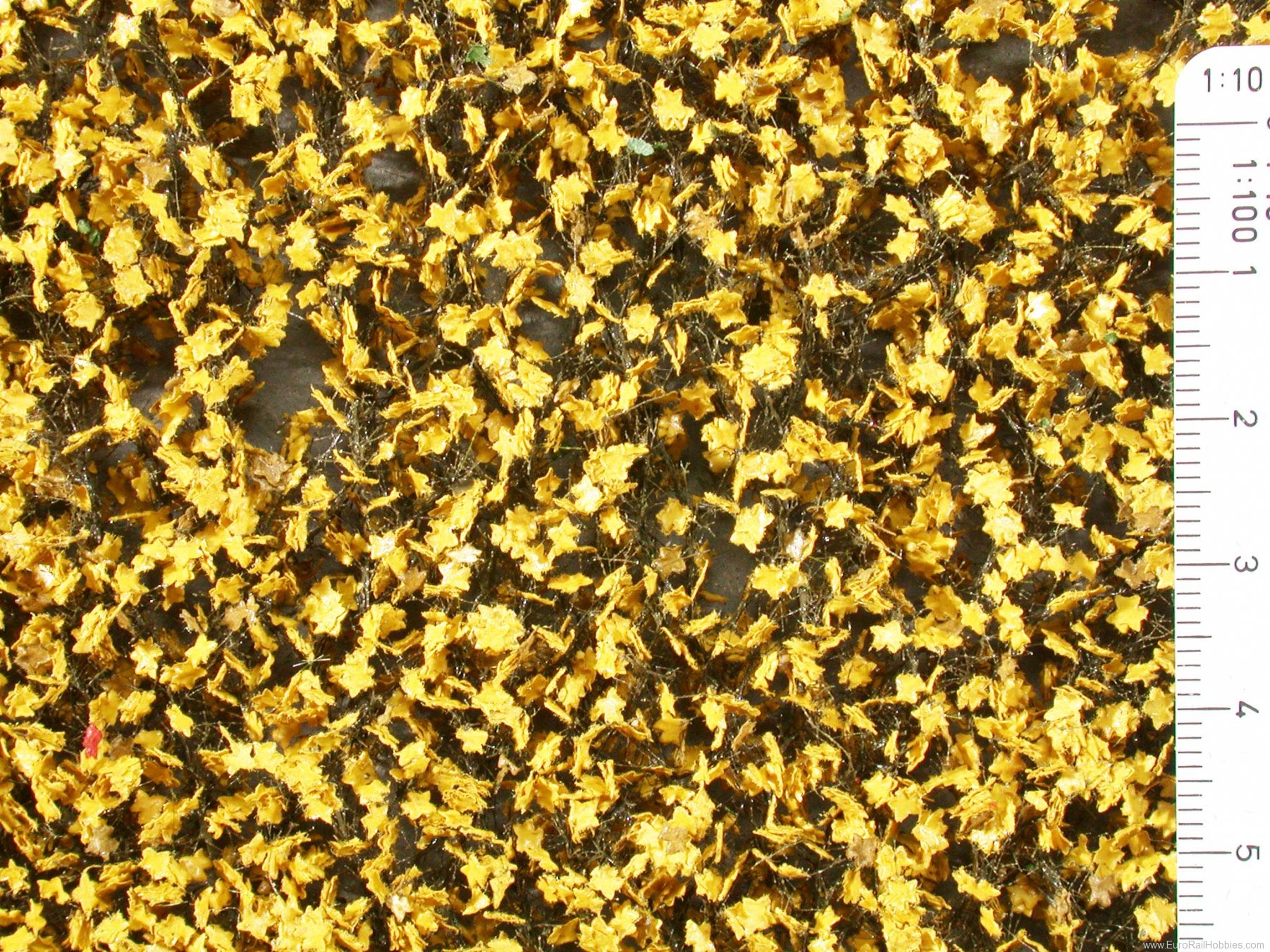 Silhouette Silflor MiniNatur 930-24 Maple foliage yellow, Late Fall (27x15 cm)