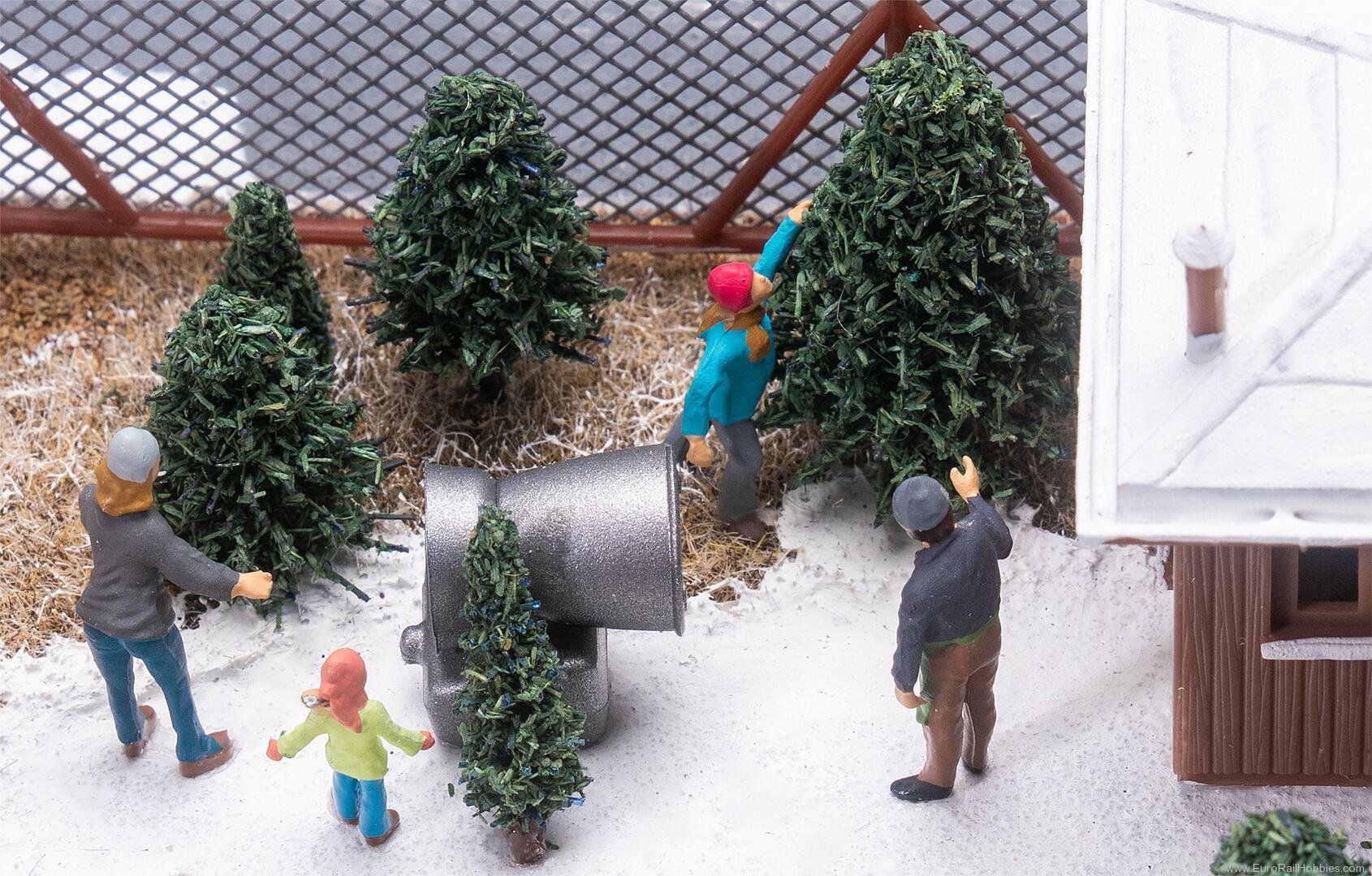 Faller 181546 10 Small fir trees