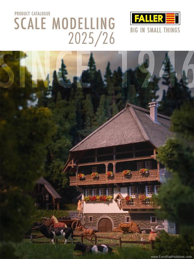 Faller 190905GB Faller Catalog 2025/2026 (English)
