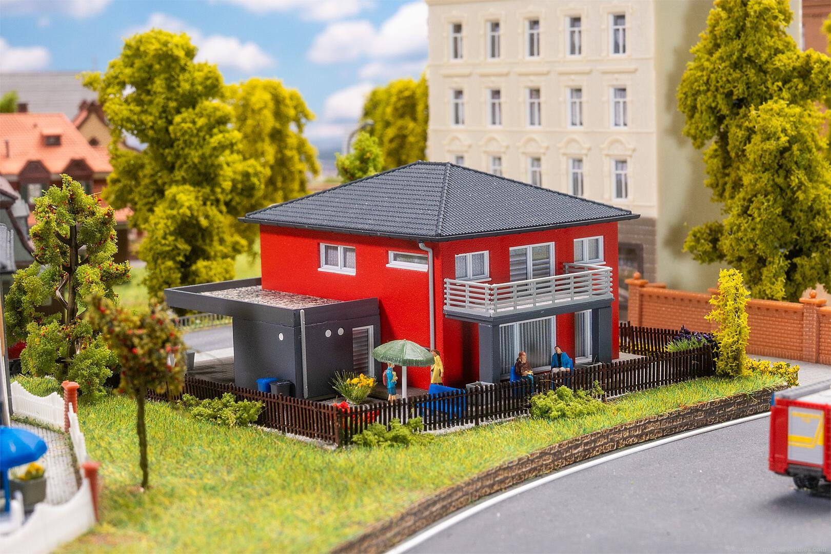 Faller 232153 CityLife WeberHaus, red