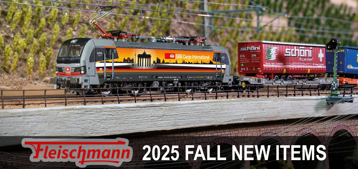 Fleischmann 2025 Fall New Items