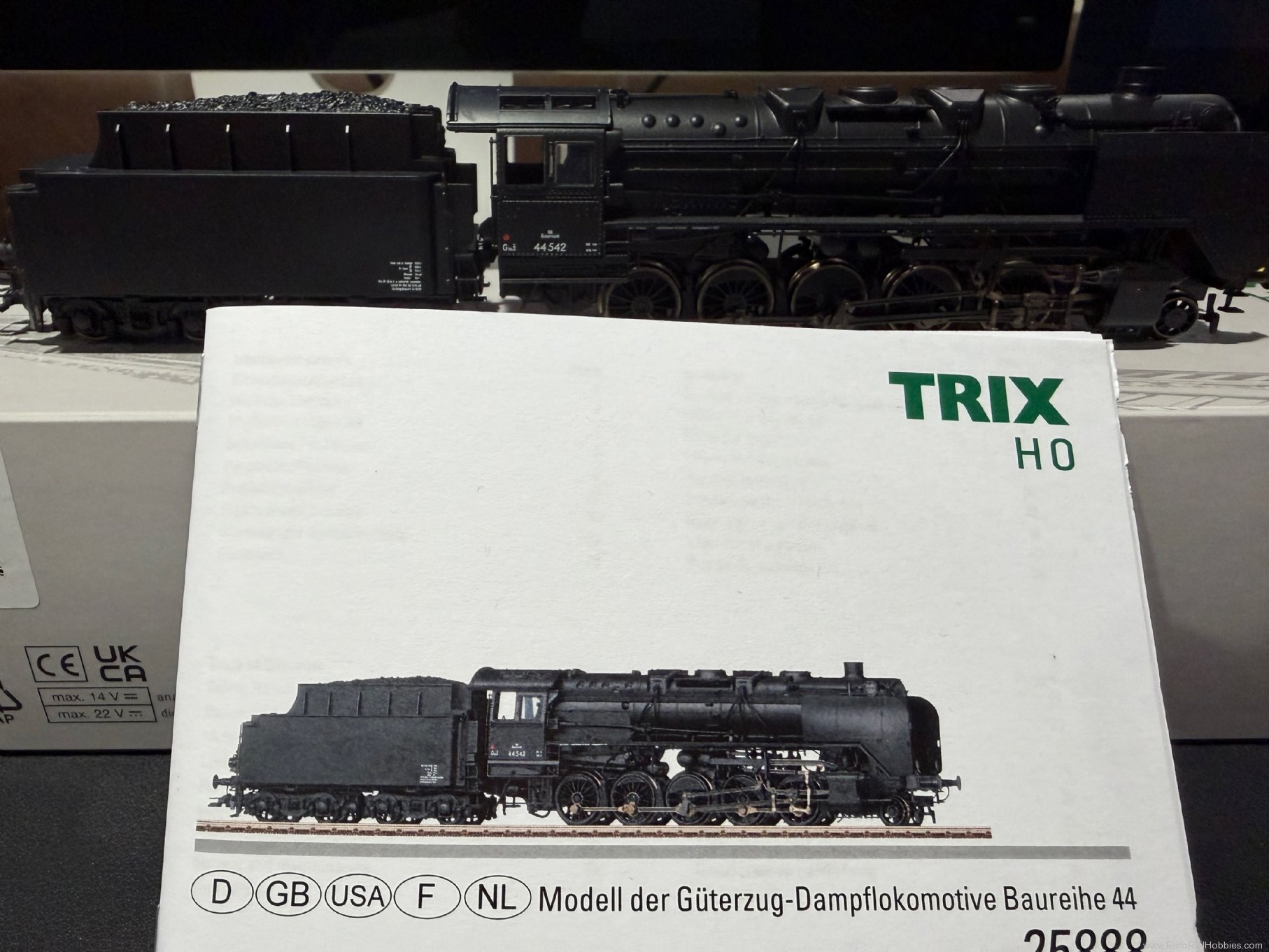 Pre-Owned & Collectibles -AN-T25888 Never Used - BBO Class 44 Steam Locomotive (M