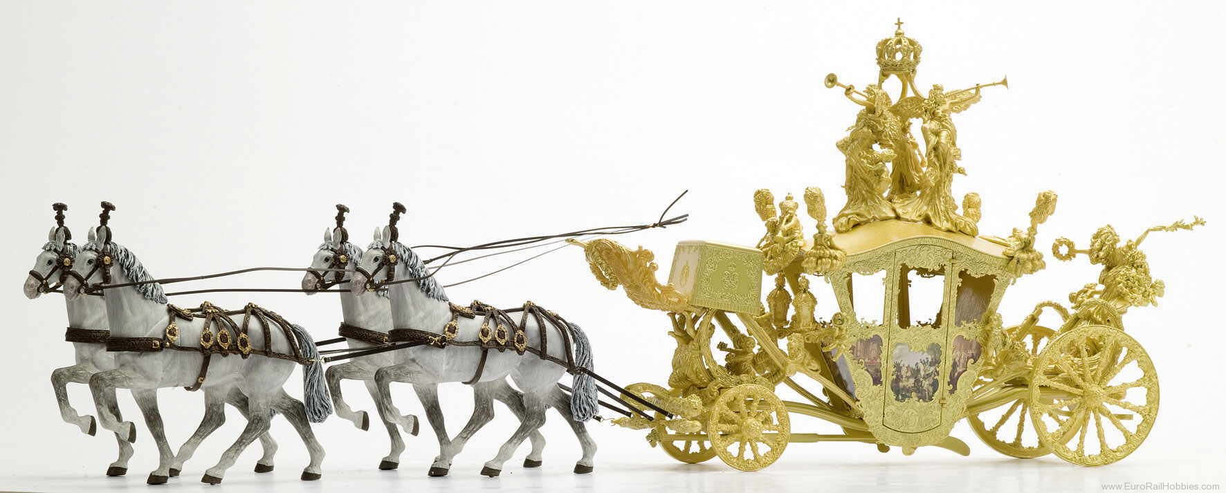 Pre-Owned & Collectibles -WM-SCH-8730027 (DISTLER) King Ludwig - Ceremonial Coach with
