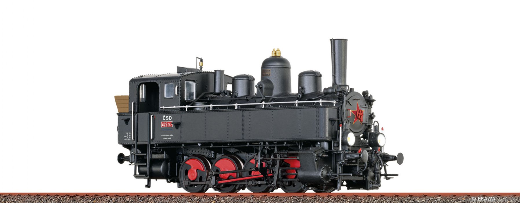 Brawa 40649 BRAWA CSD Tank Locomotive 422.0 DCC w/Sound