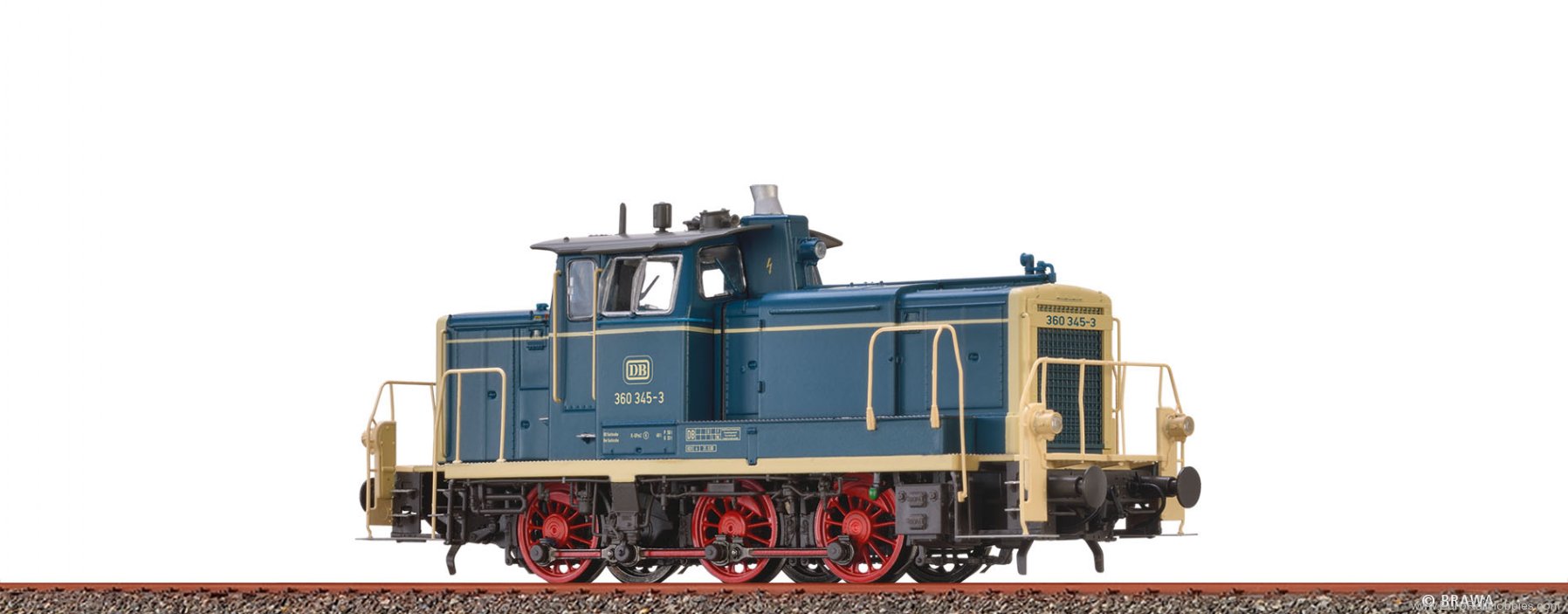 Brawa 42431 BRAWA DB Diesel Locomotive BR 360 (Marklin AC