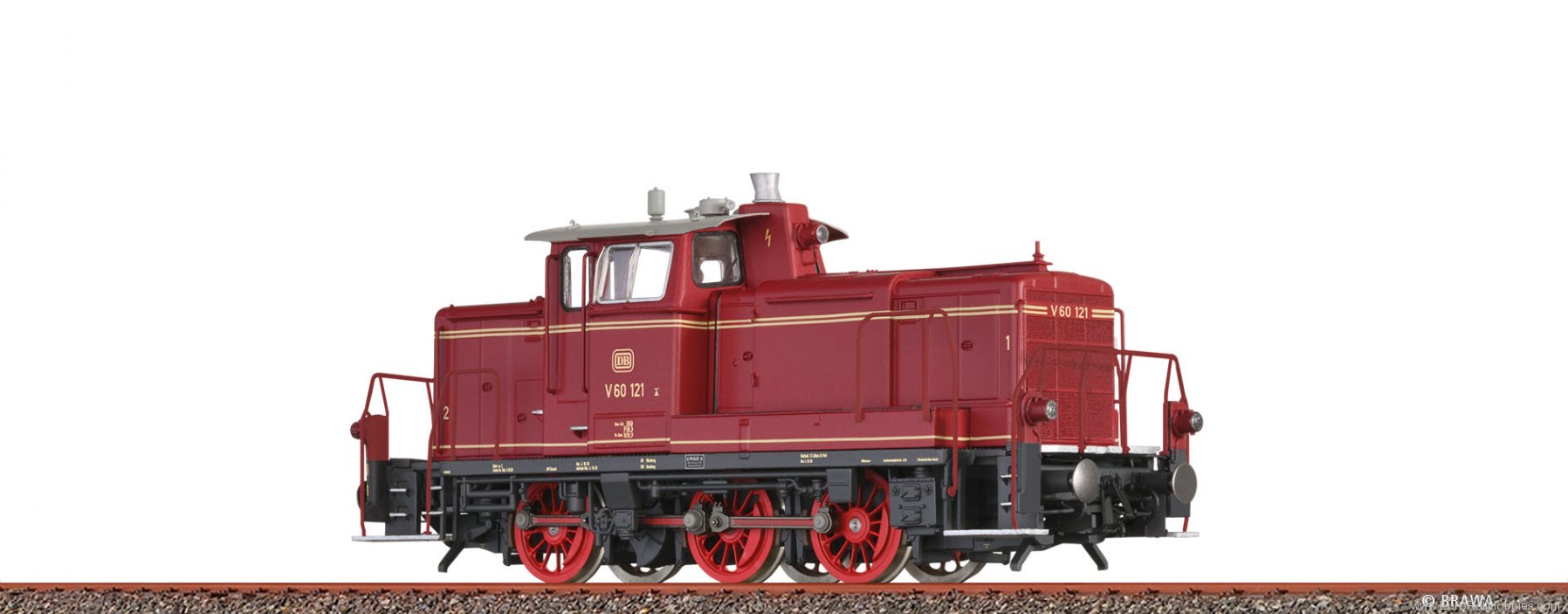 Brawa 42442 BRAWA DB Diesel Locomotive BR V60 DCC w/Sound