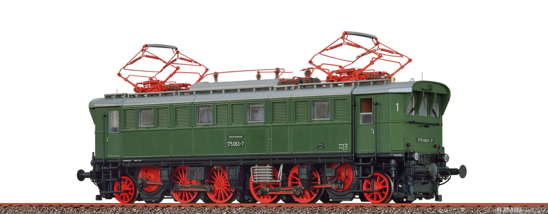 Brawa 43255 BRAWA DB BR E175 Electric Locomotive (Marklin
