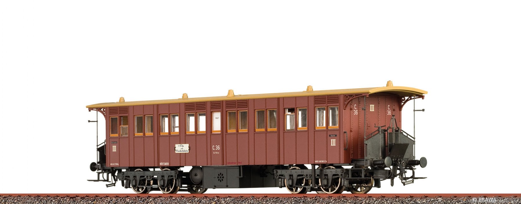 Brawa 45717 BRAWA  K.W.St.E. Passenger Coach C.