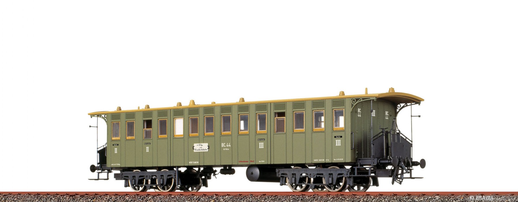 Brawa 45718 BRAWA  K.W.St.E. Passenger Coach BC.