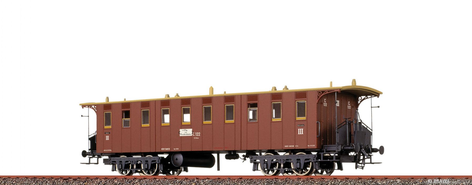 Brawa 45719 BRAWA  K.W.St.E. Passenger Coach C.