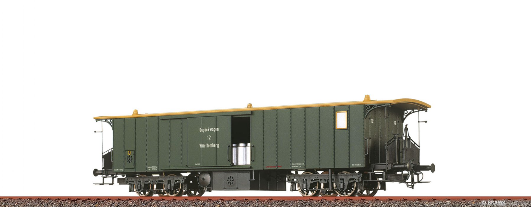 Brawa 45720 BRAWA  K.W.St.E. Luggage Car GEP 