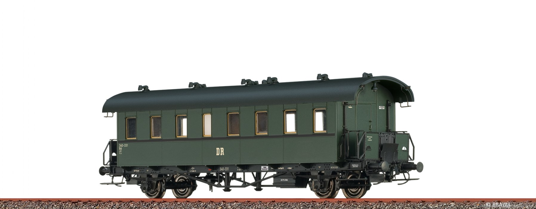 Brawa 45772 Passenger Coach Bid DR