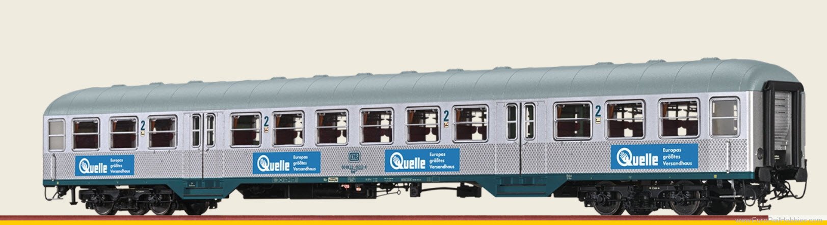 Brawa 46675 Brawa DB Passenger Coach Bnb719 â€žQuelleâ€œ 