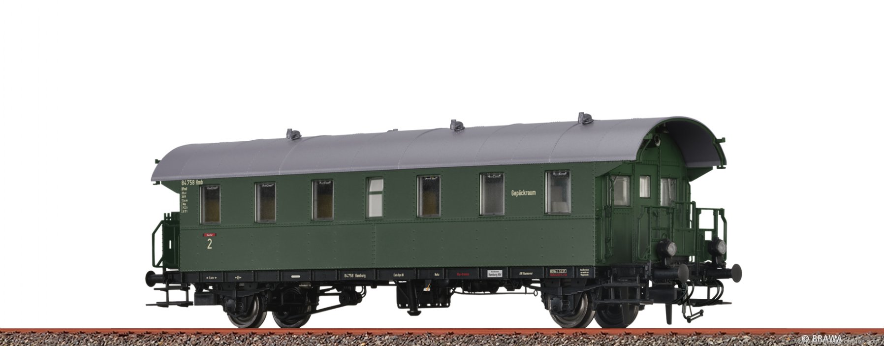 Brawa 46773 Standard Corridor Coach BPwif-28 DB