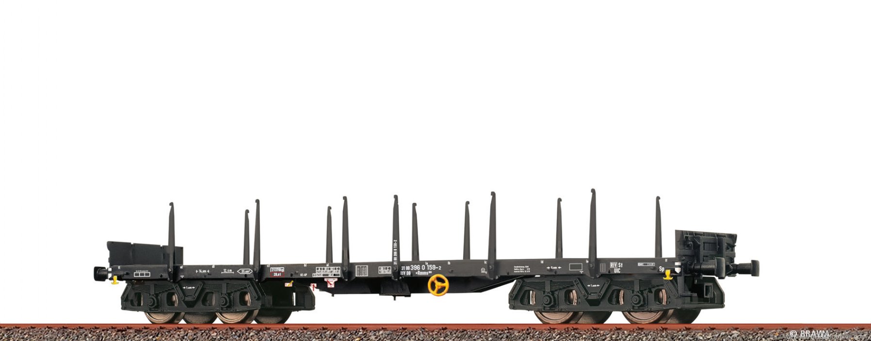 Brawa 47122 BRAWA DB Flat Car Rmms663