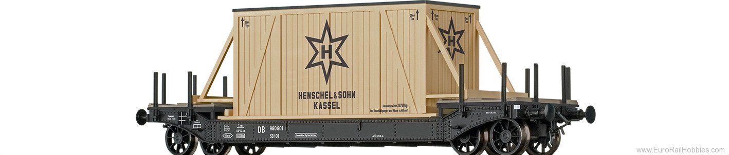 Brawa 47914 BRAWA DB Flat Car 'Henschel & Sohn' SSt01