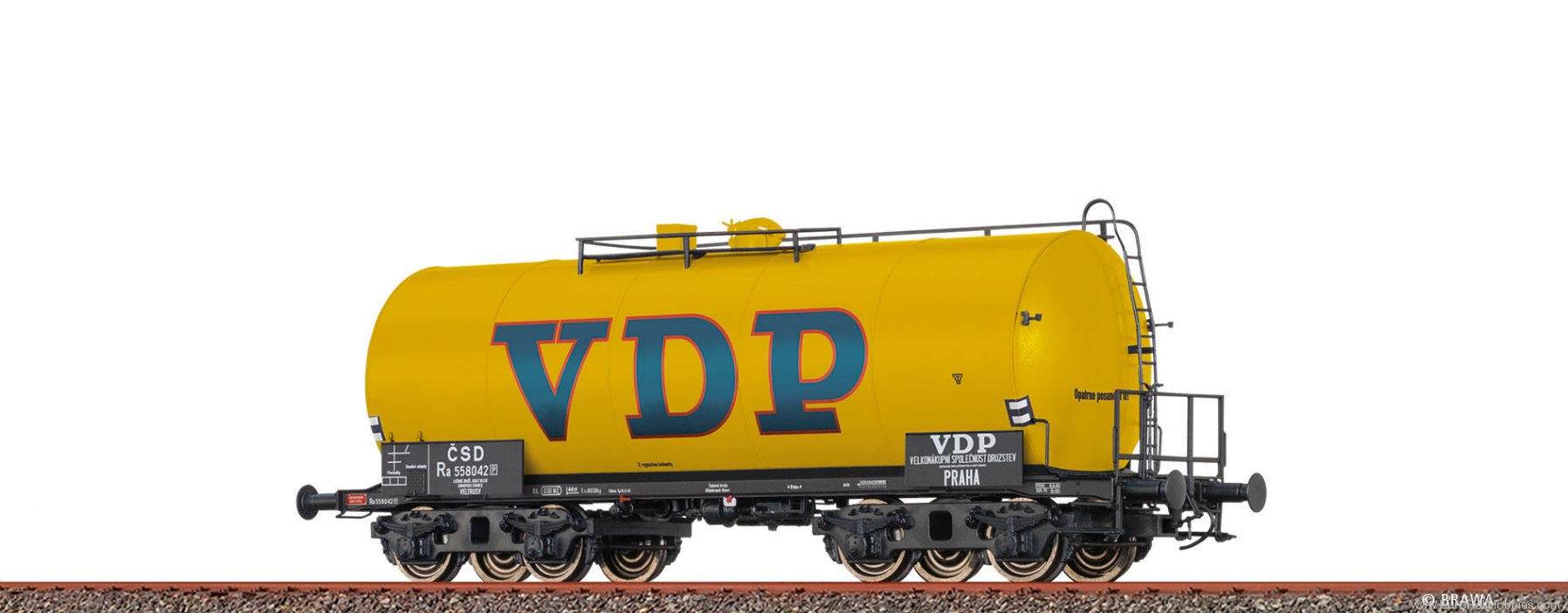 Brawa 49632 BRAWA CSD Tank Car Uerdingen Ra 'VDP' 