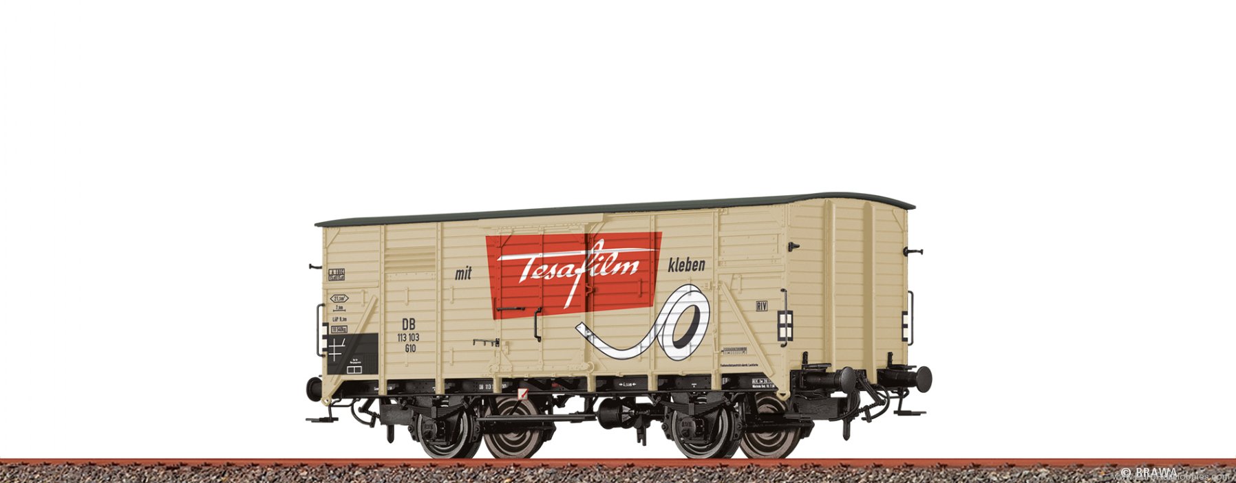Brawa 49899 Covered Freight Car G10 Tesa DB