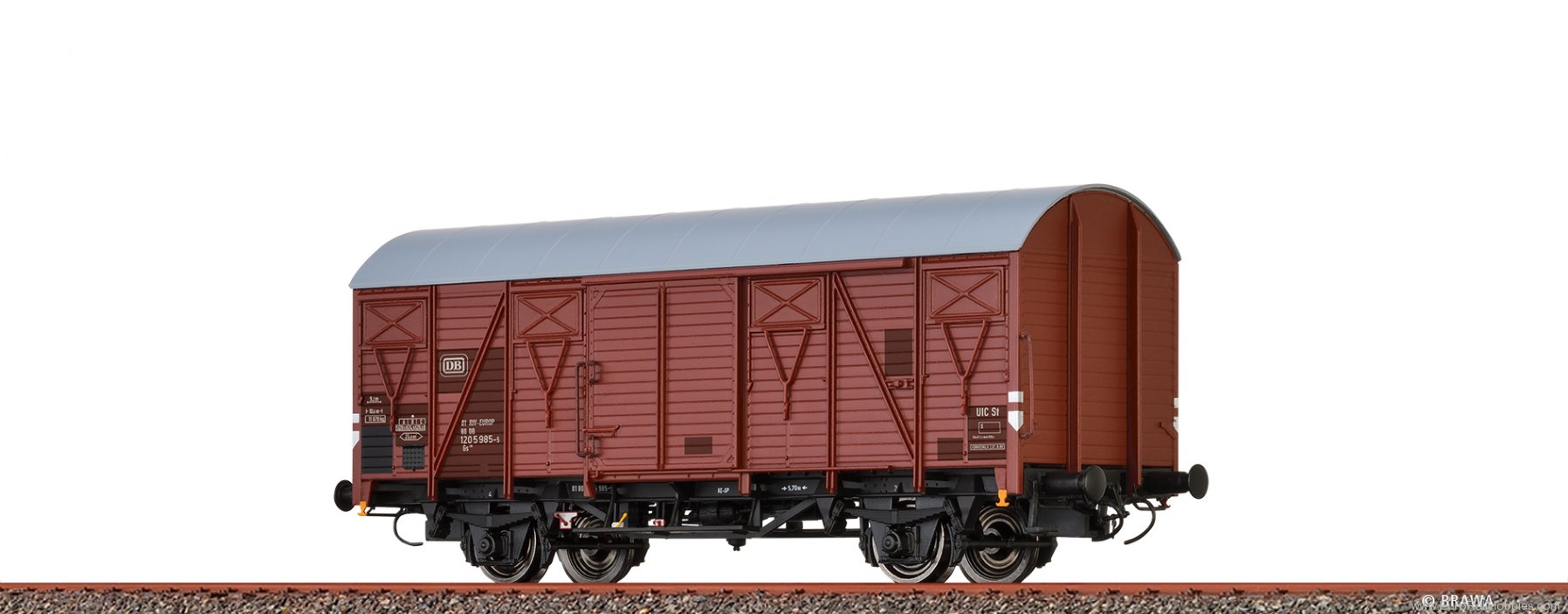 Brawa 50140 Brawa DB Covered Freight Car Gs210 