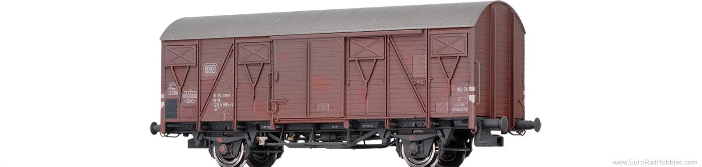 Brawa 50159 BRAWA Covered Freight Car Gs219 DB