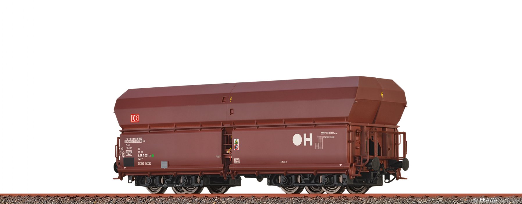Brawa 50621 BRAWA DB AG Bulk Goods Car Fals 186