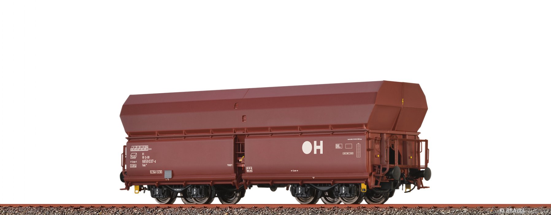Brawa 50628 BRAWA DB AG Bulk Goods Car Fals 186
