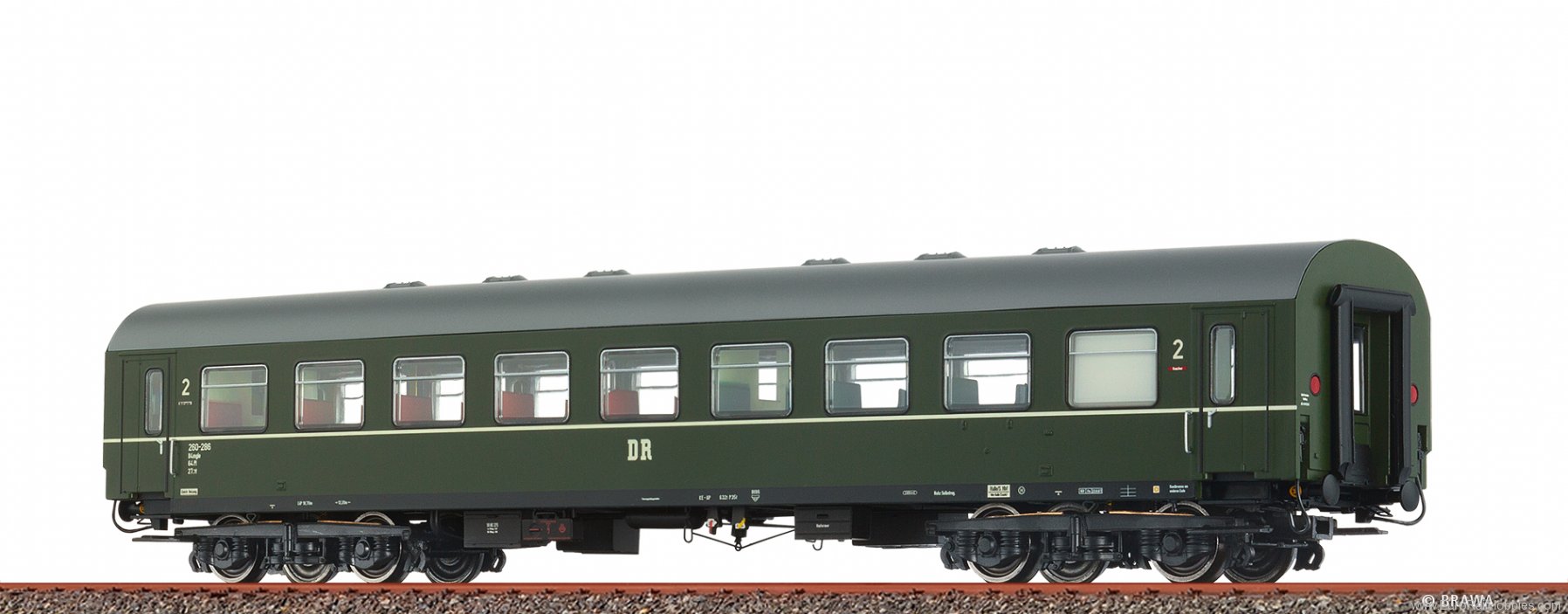 Brawa 50809 Passenger Coach B4mgl DR