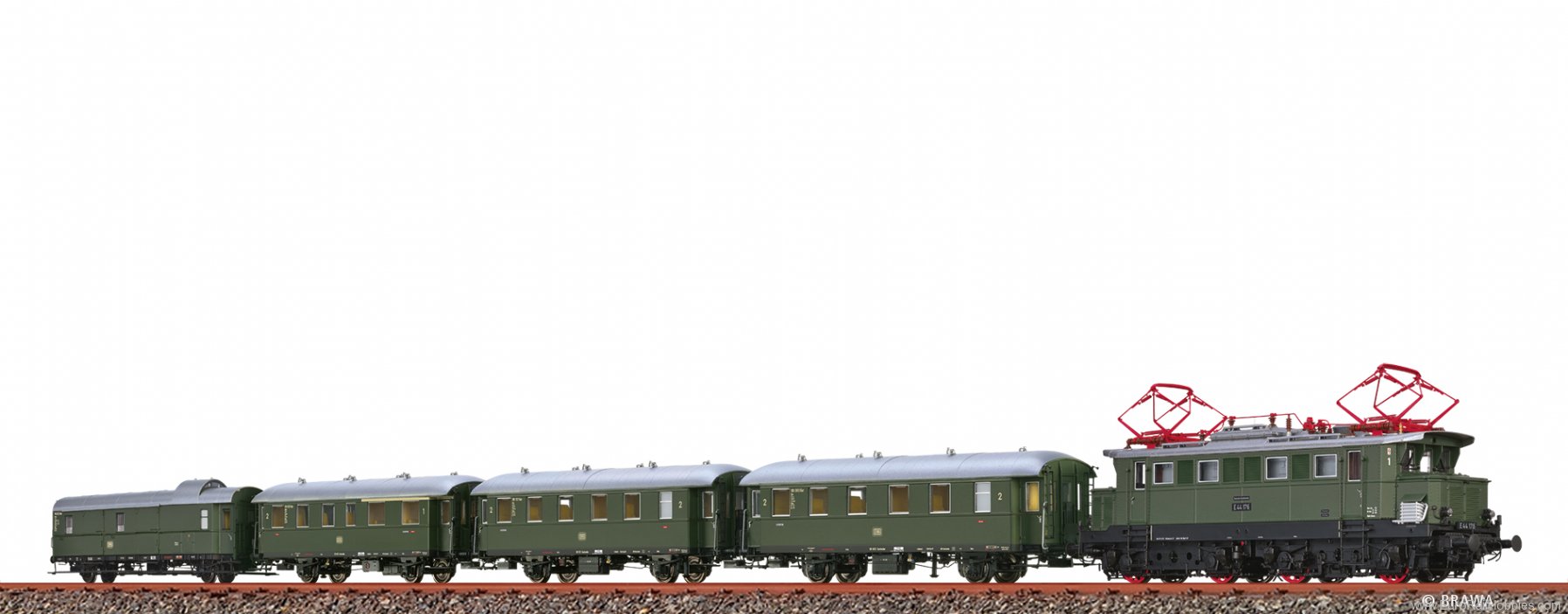 Brawa 50894 Train Set HÃ¶llentalbahn DB, Set of 5 (DC A
