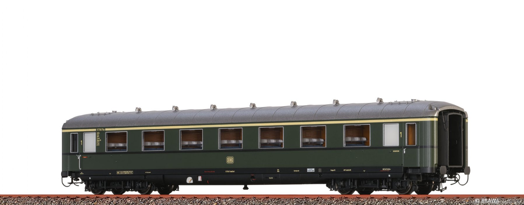 Brawa 51056 Passenger Coach A4Ã¼e DB