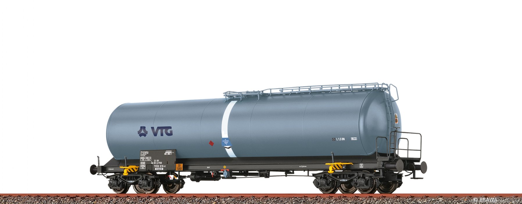 Brawa 51147 BRAWA VTG Tank Car 4-axle Zas
