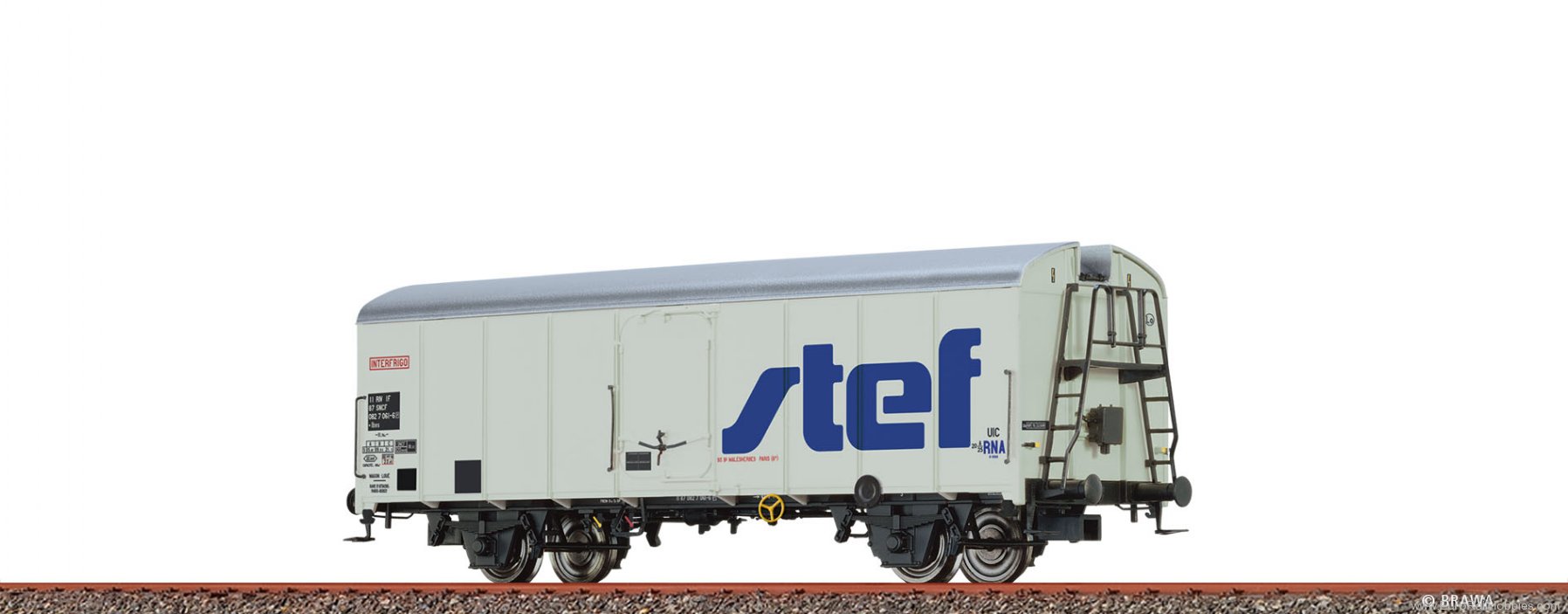 Brawa 51150 BRAWA SNCF Refrigerator Car Ibes 'STEF'