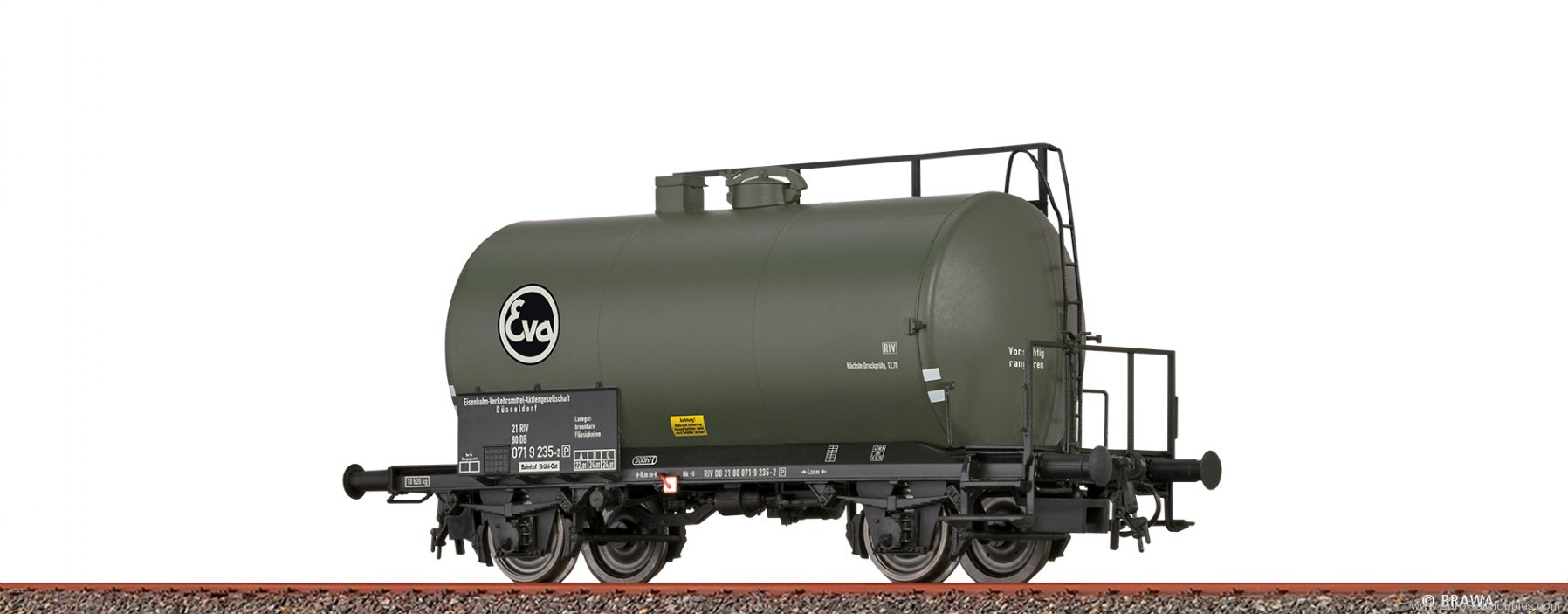 Brawa 51157 Brawa DB Lightweight Tank Car Uerdingen Z [P]