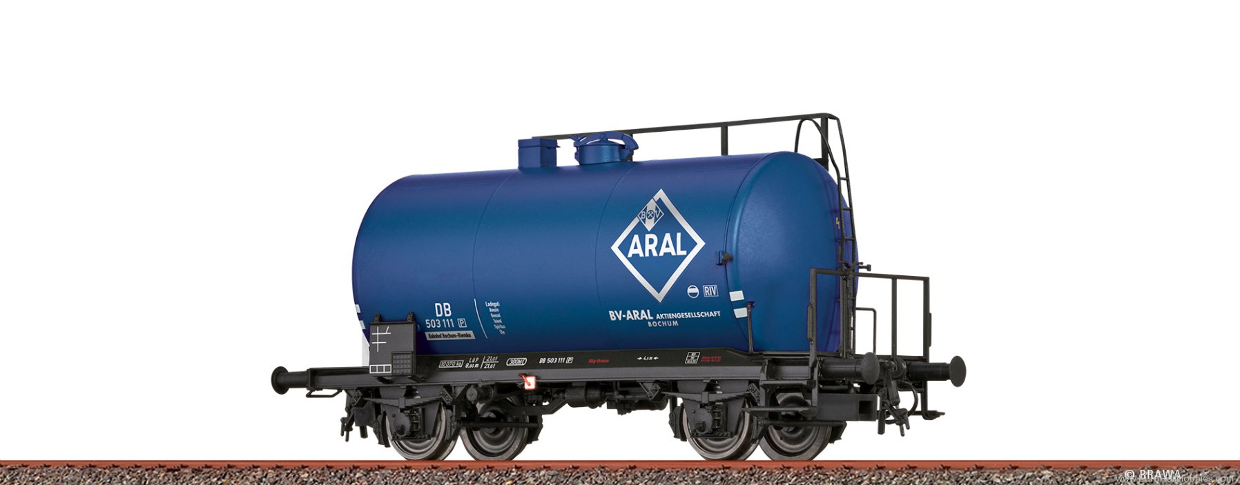 Brawa 51158 Brawa DB Lightweight Tank Car Uerdingen Z [P]