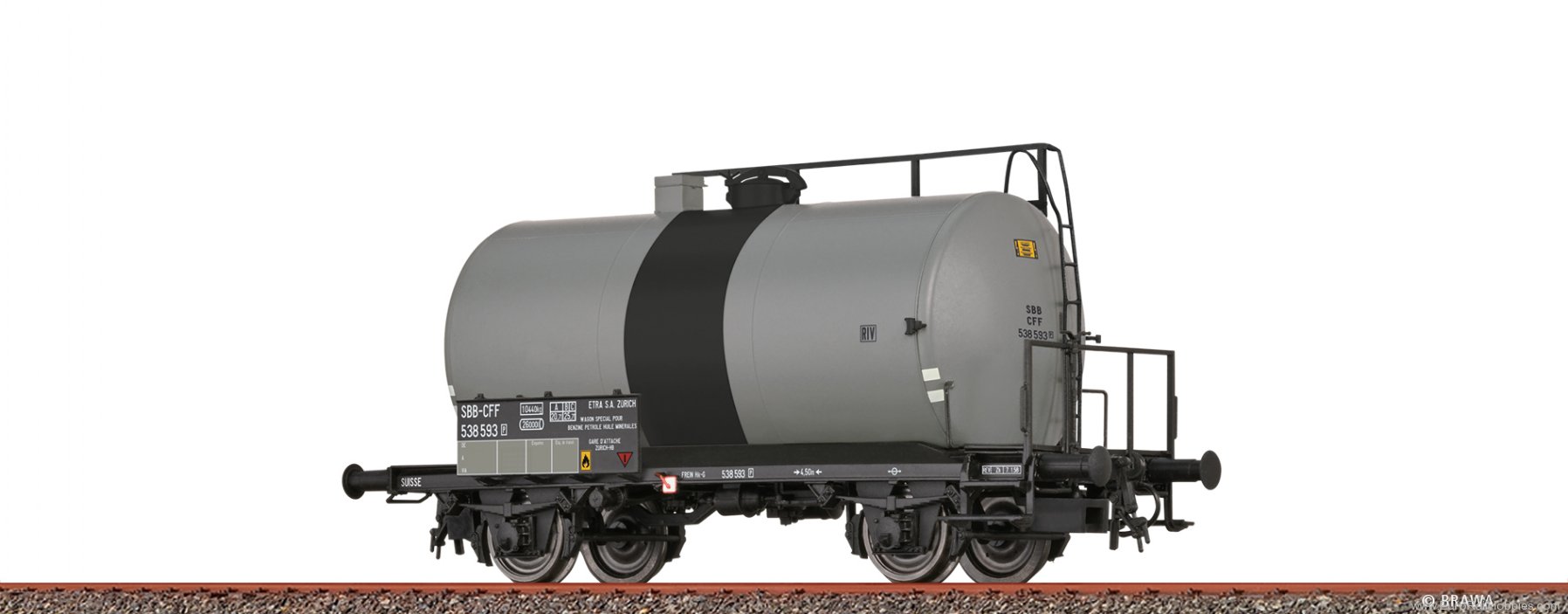 Brawa 51160 BRAWA  SBB Lightweight Tank Car Uerdingen Z [