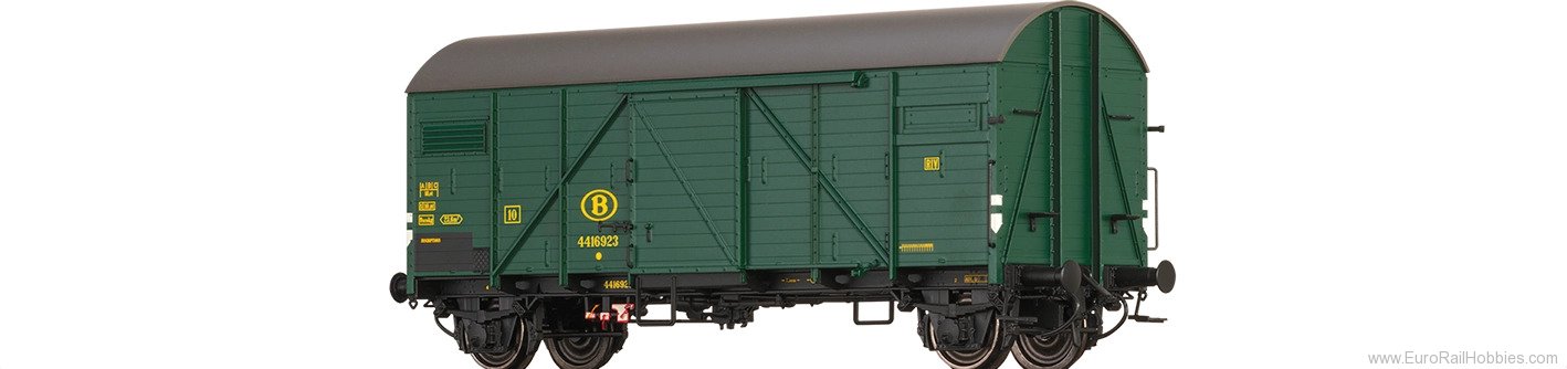 Brawa 51183 BRAWA SNCB Covered Freight Car Gmhs 