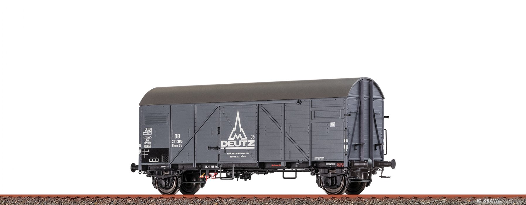 Brawa 51190 Brawa DB Covered Freight Car Gmhs35 'Deutz'