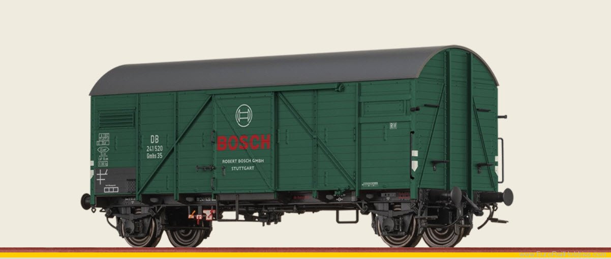 Brawa 51191 Brawa DB Covered Freight Car Gmhs35 'Bosch'