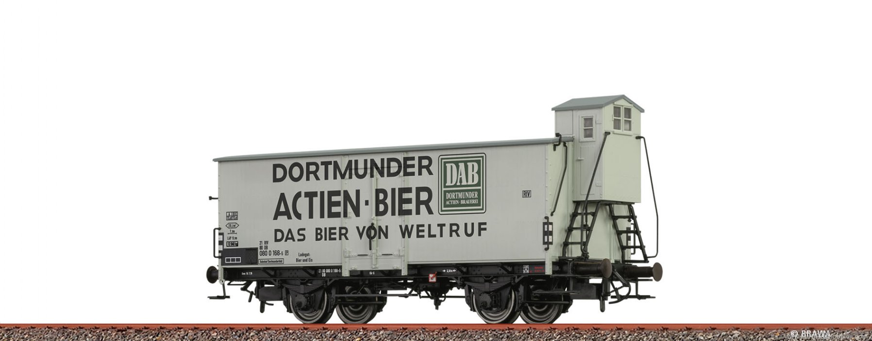 Brawa 51201 BRAWA DB Beer Car 'Dortmunder Actien-Brauerei