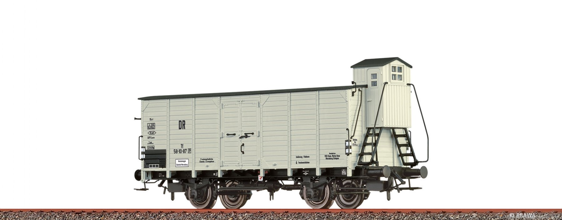 Brawa 51217 BRAWA  Refrigerator Car Tf 'VEB Chem. Werke B