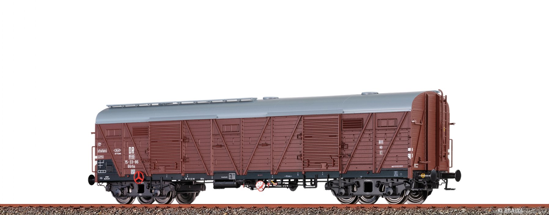 Brawa 51269 BRAWA DR Covered Freight Car (GGhmsx) GGhx
