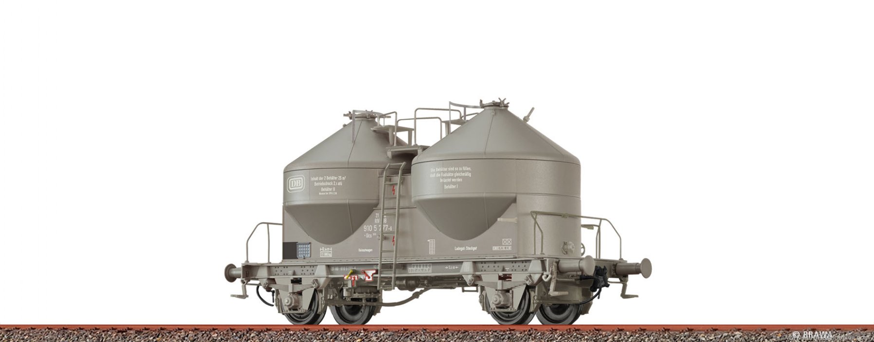 Brawa 51327 BRAWA DB Container Car Ucs908